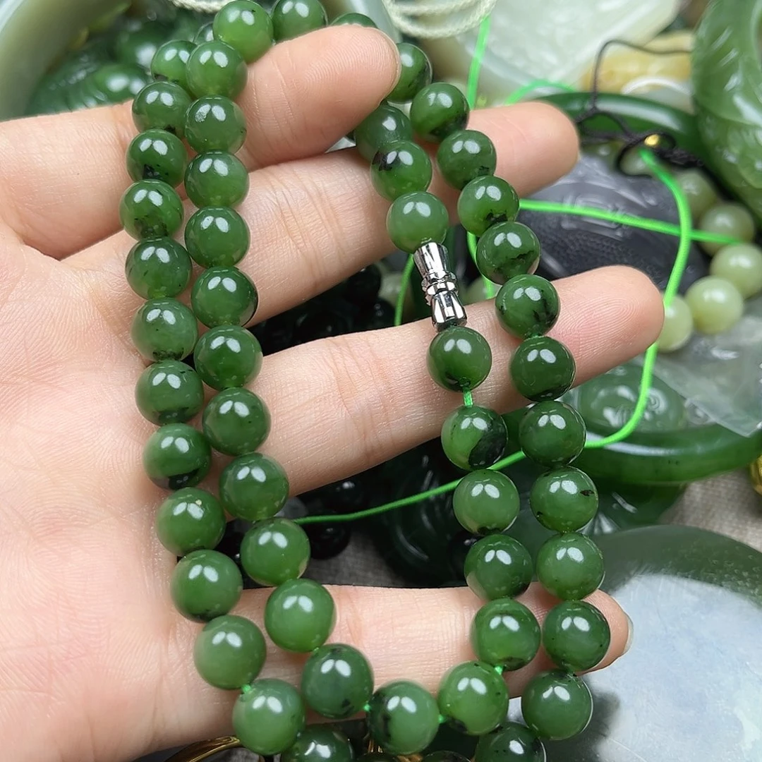 和田玉（碧玉）未镶嵌颈饰