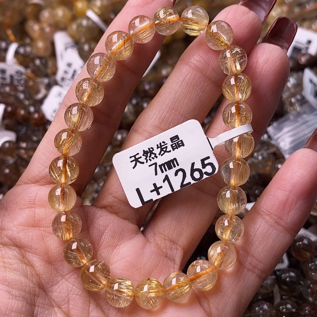 水晶手链未镶嵌水