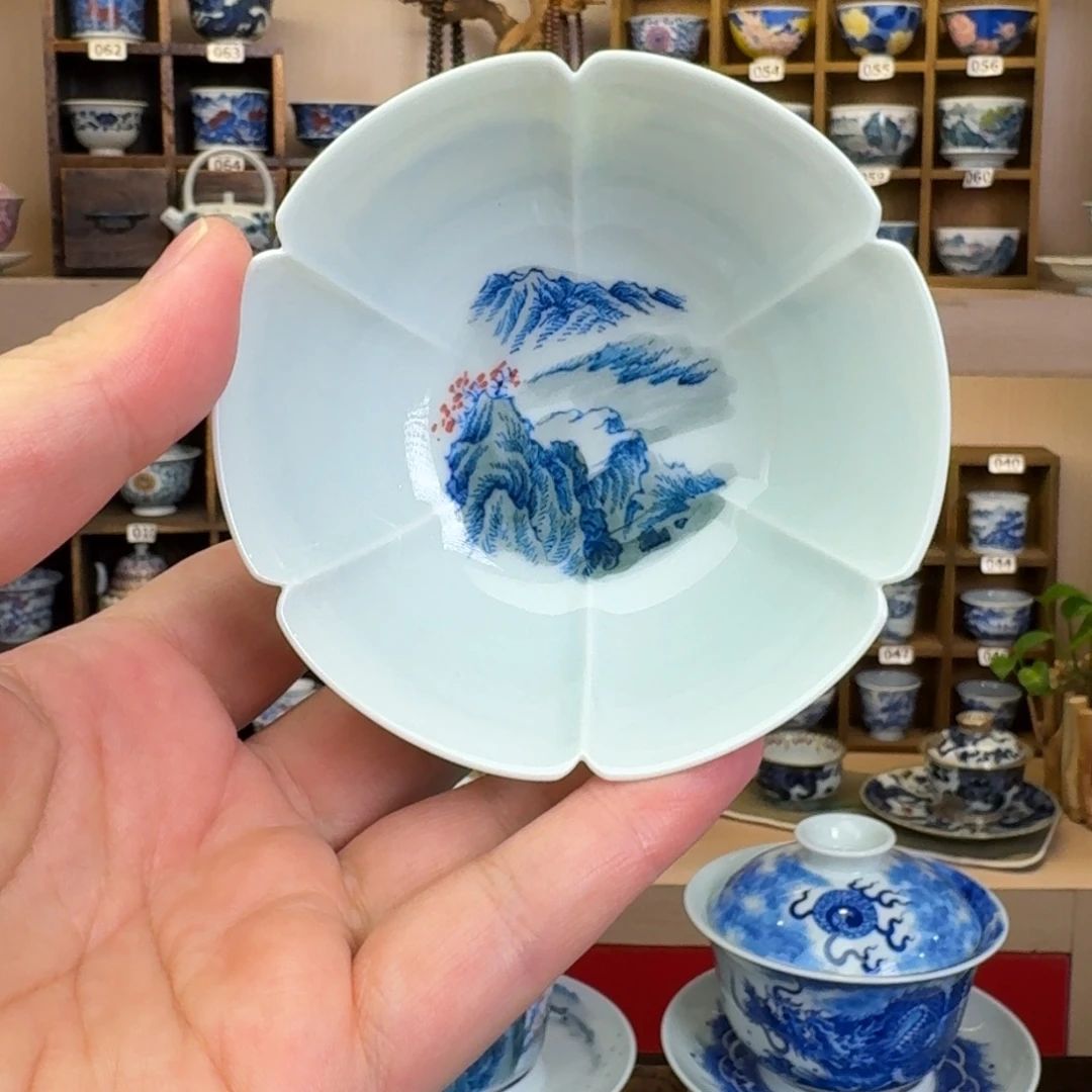 大***杨德物小雅手绘茶杯