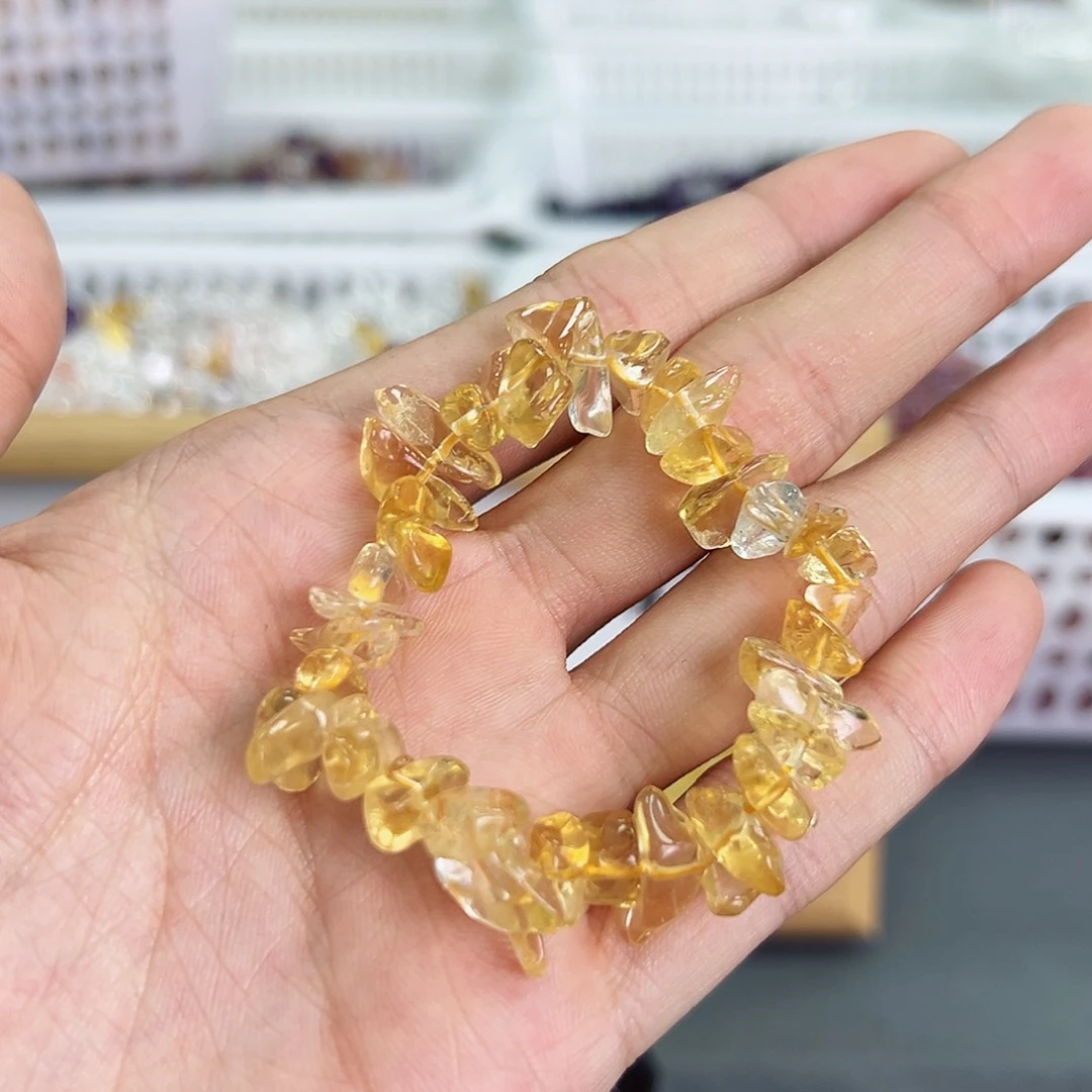 水晶手链未镶嵌天然水晶