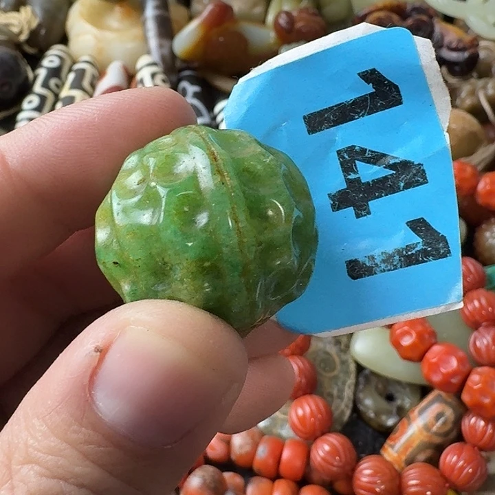 高***蓝玛瑙/玉髓未镶嵌颈饰