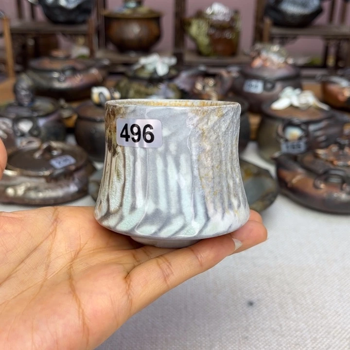壶裸柴烧陶瓷茶器