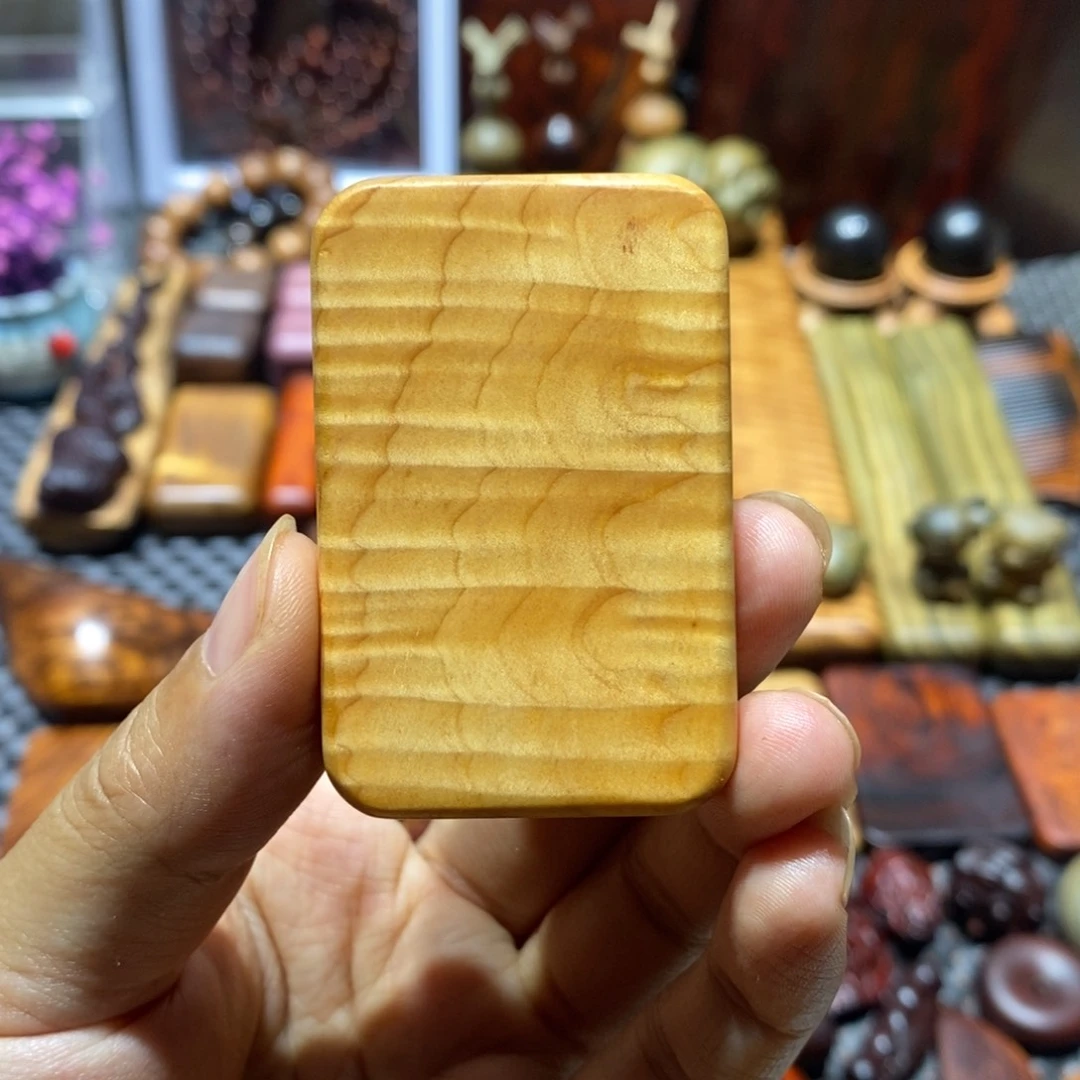 木含***癫崖柏木块一个