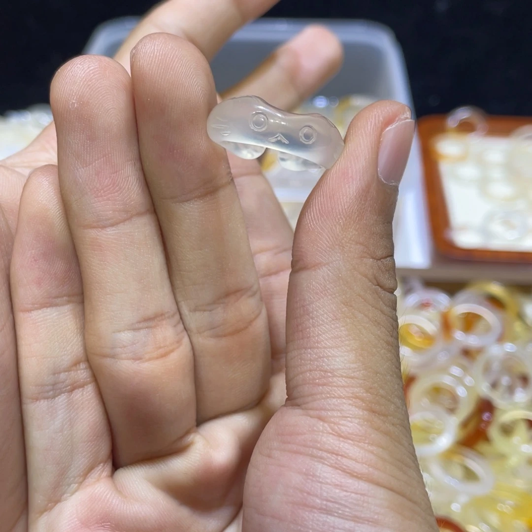 玛瑙/玉髓未镶嵌戒指216号港12