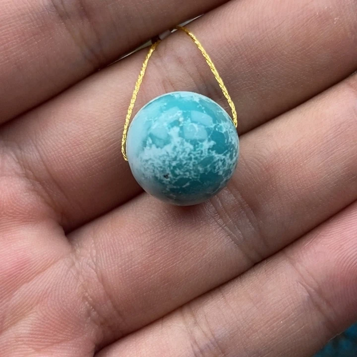 绿松石未镶嵌颈饰