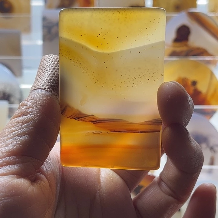 玛瑙/玉髓未镶嵌吊坠(不含链)