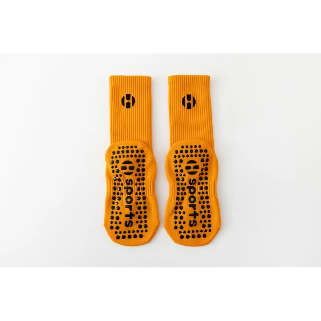 5双瑜伽袜子男女纯色中筒袜硅胶防滑专业室内健身普拉提地板袜