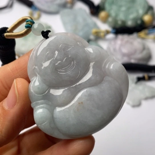 翡翠未镶嵌挂件翡翠