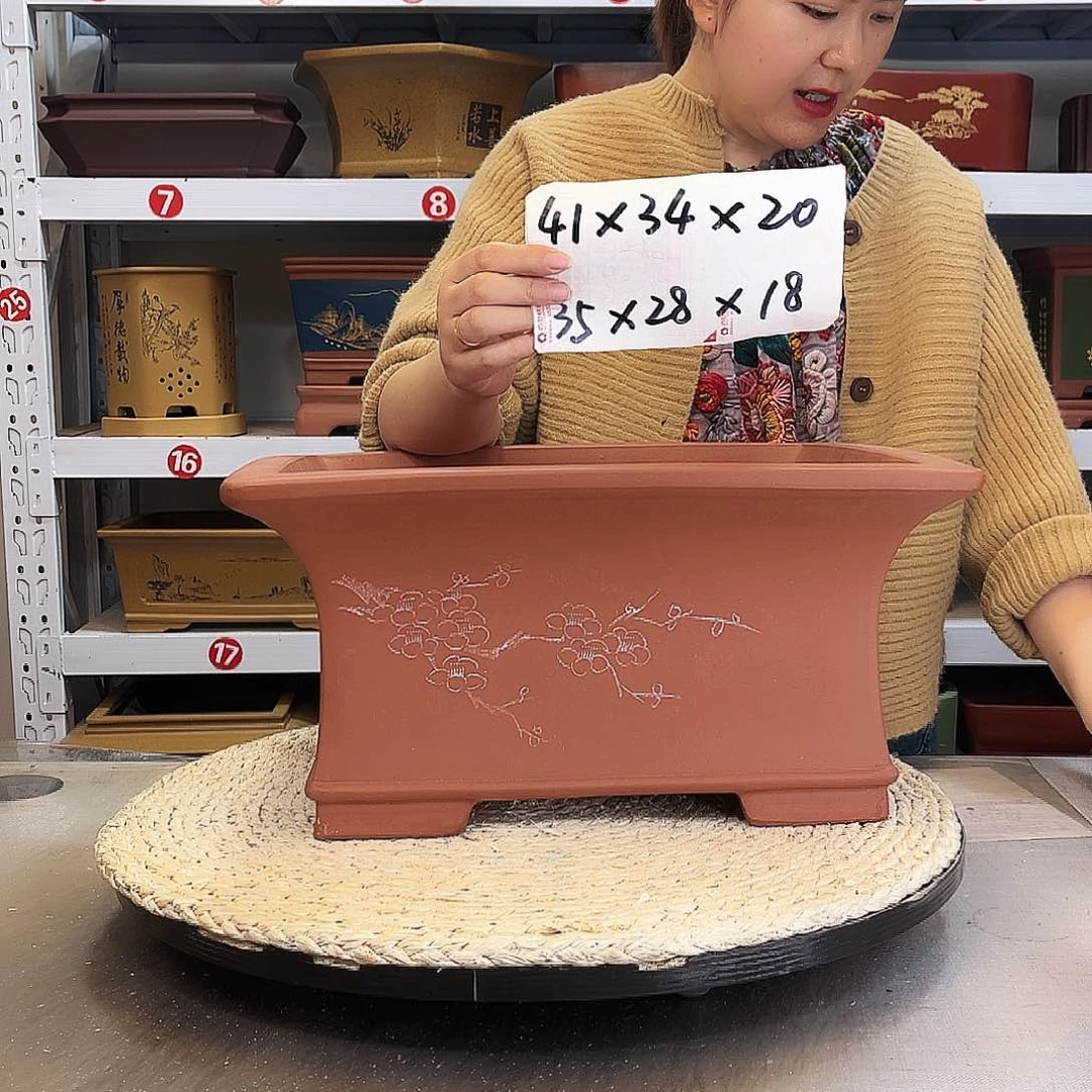 紫砂花盆紫砂花盆