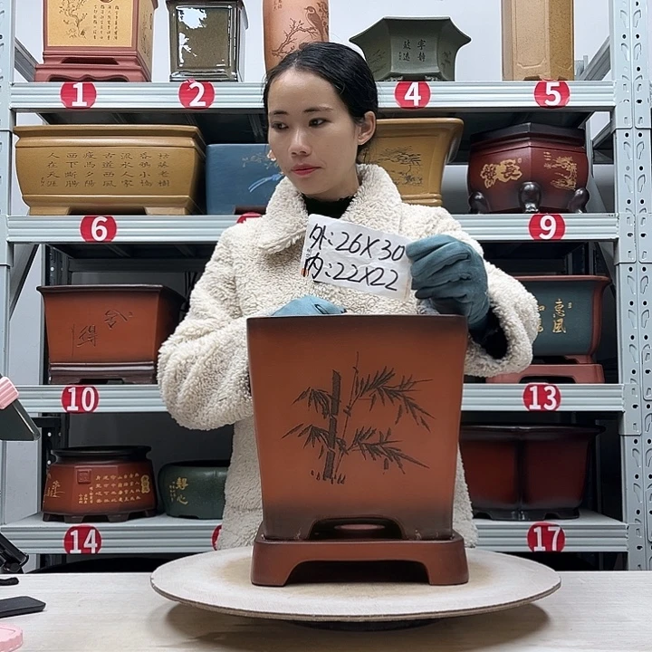 花盆紫砂紫砂花盆