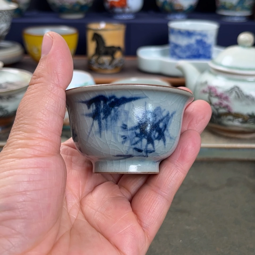 杯子瓷我们观山观水观自在