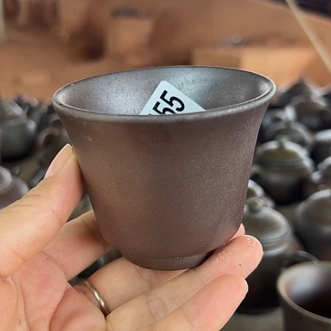 戬谷龙窑柴烧茶杯155