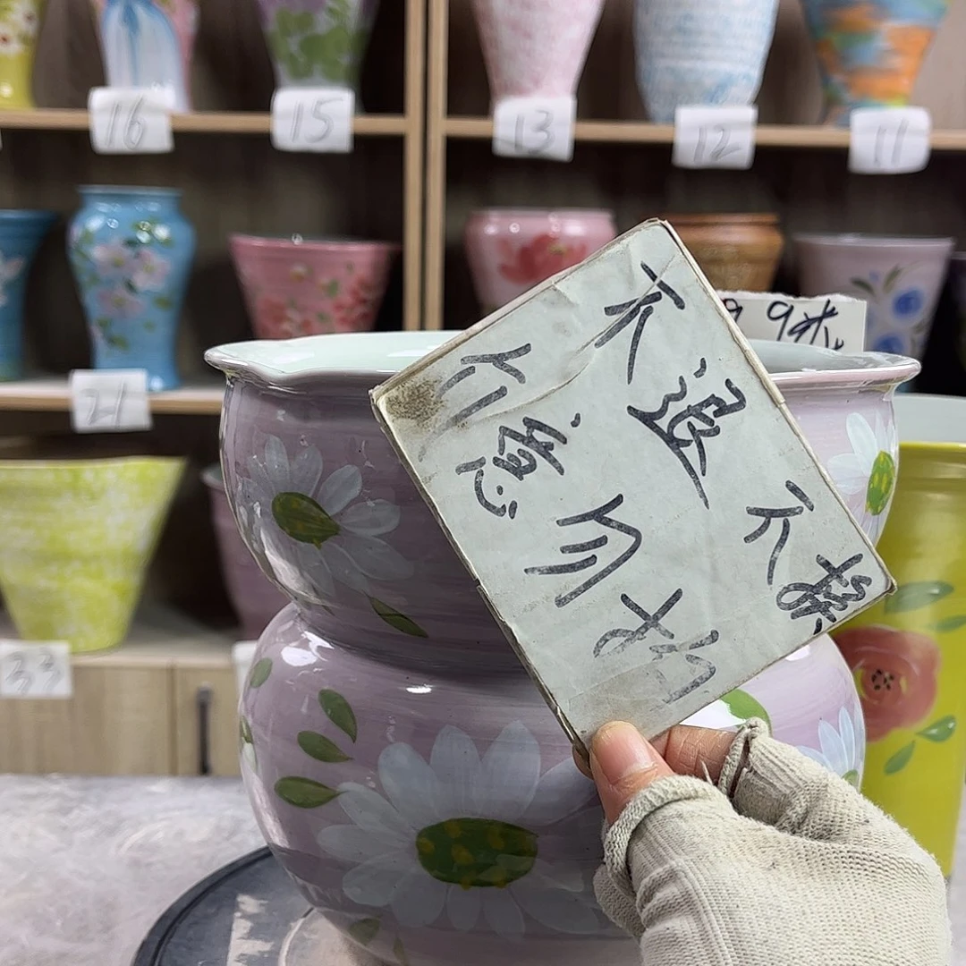 景德镇陶瓷花盆花盆