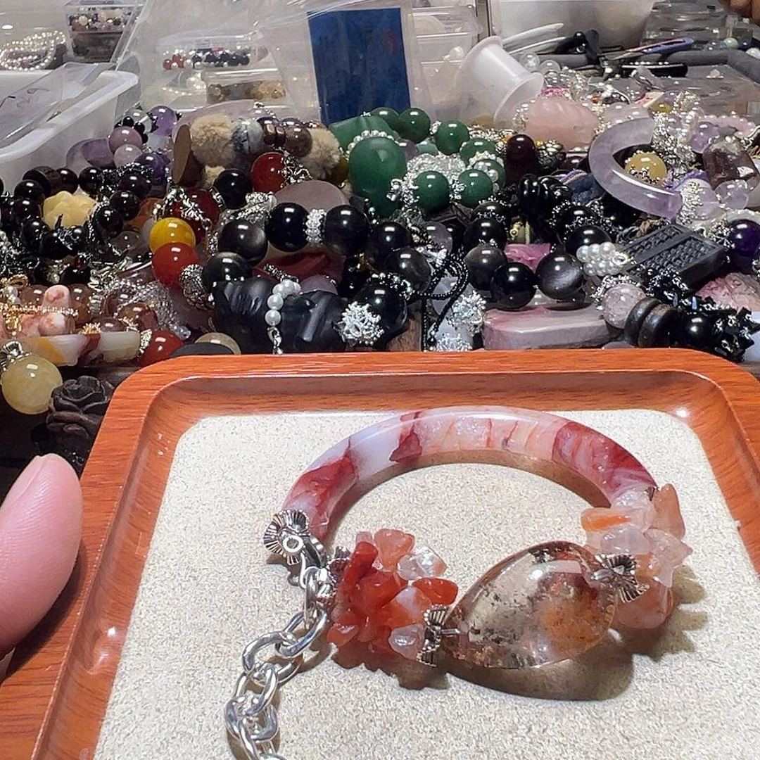 手链水晶未镶嵌水晶手链