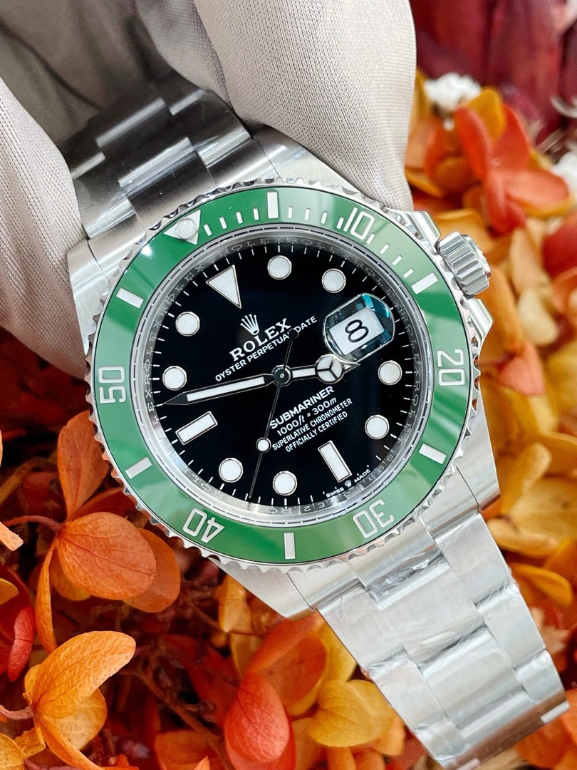 99新 Rolex/劳力士 时久/四代绿/型号126610/41mm/24年全套