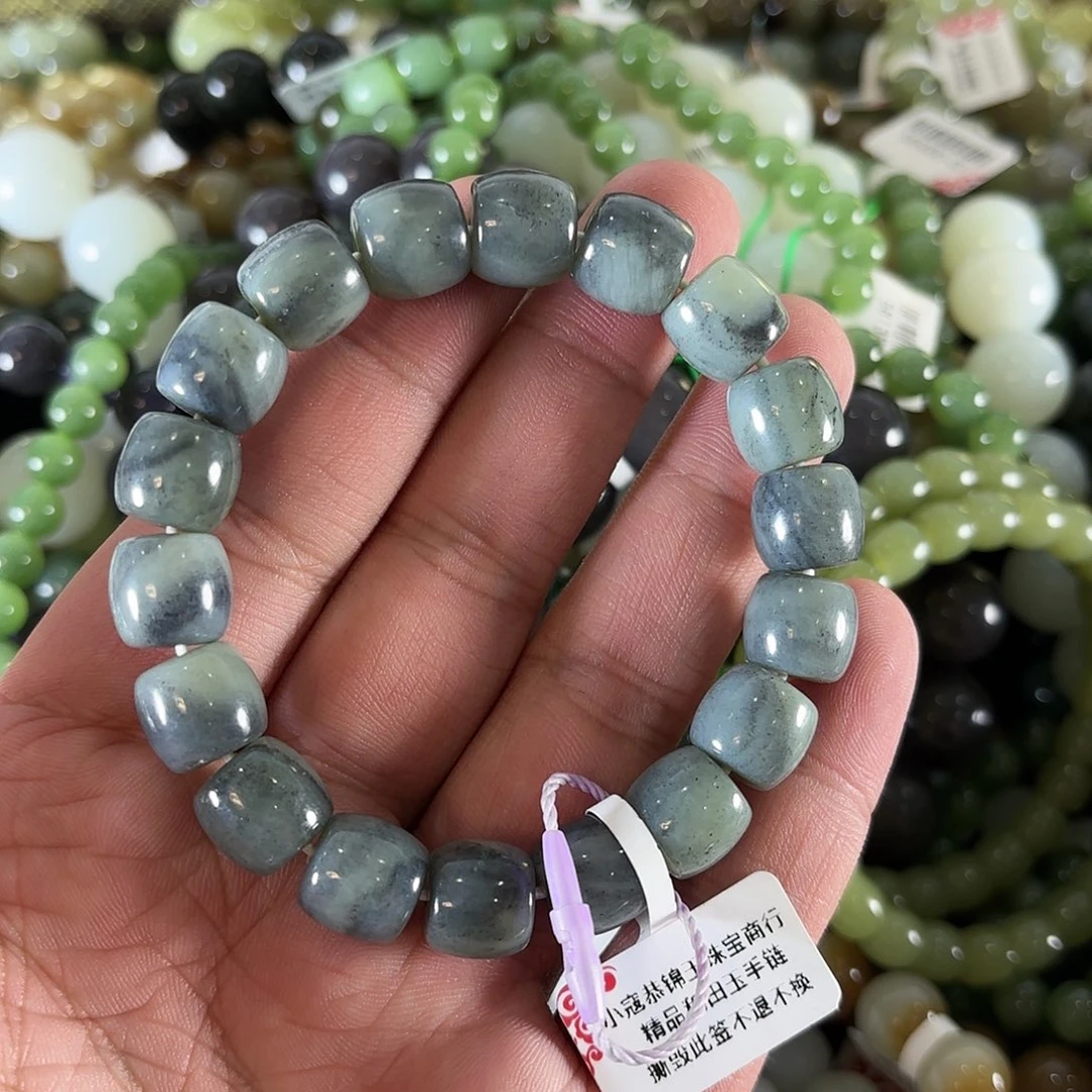 和田玉手链未镶嵌W166