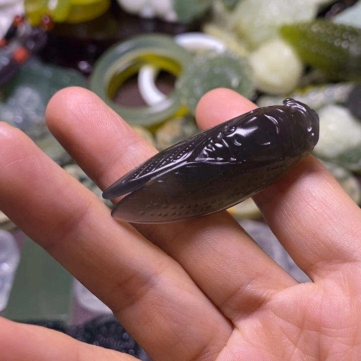 岫玉未镶嵌岫玉颈饰