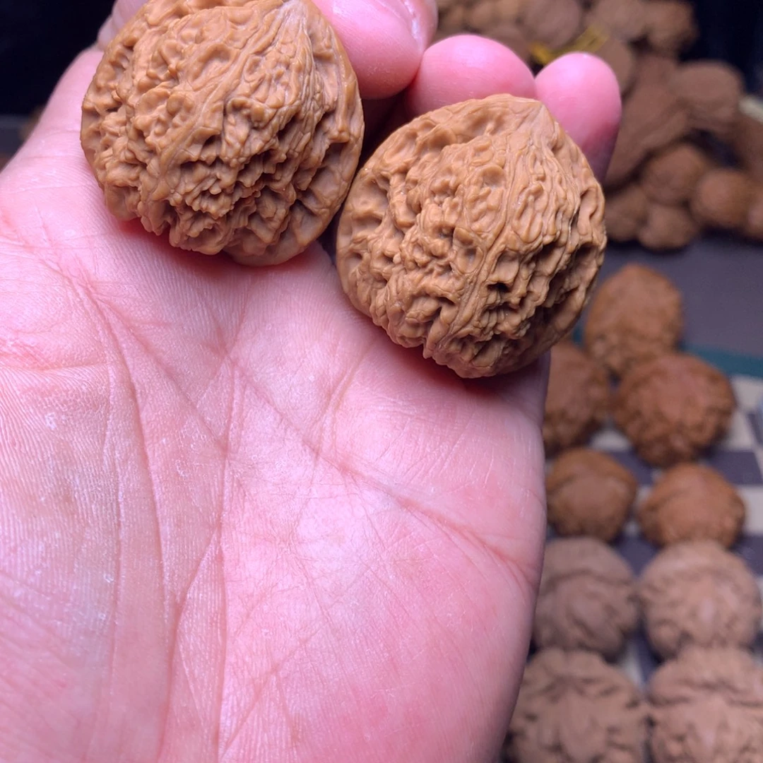 文玩核桃吊坠37三角将