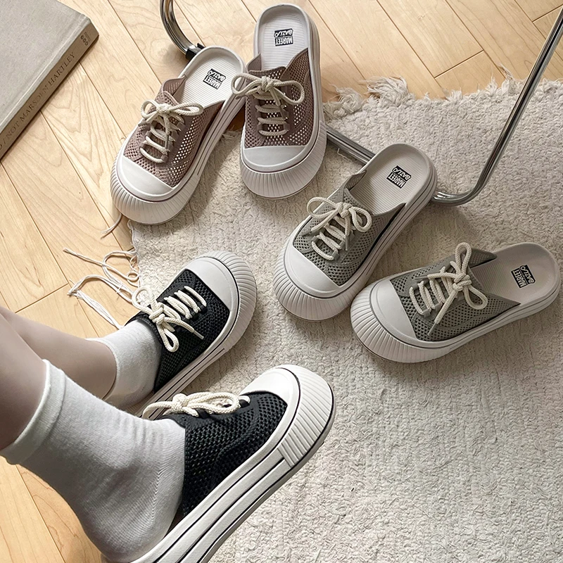 外穿厚底凉拖鞋女士夏季爆款休闲时尚百搭防滑轻便踩屎感凉拖鞋女