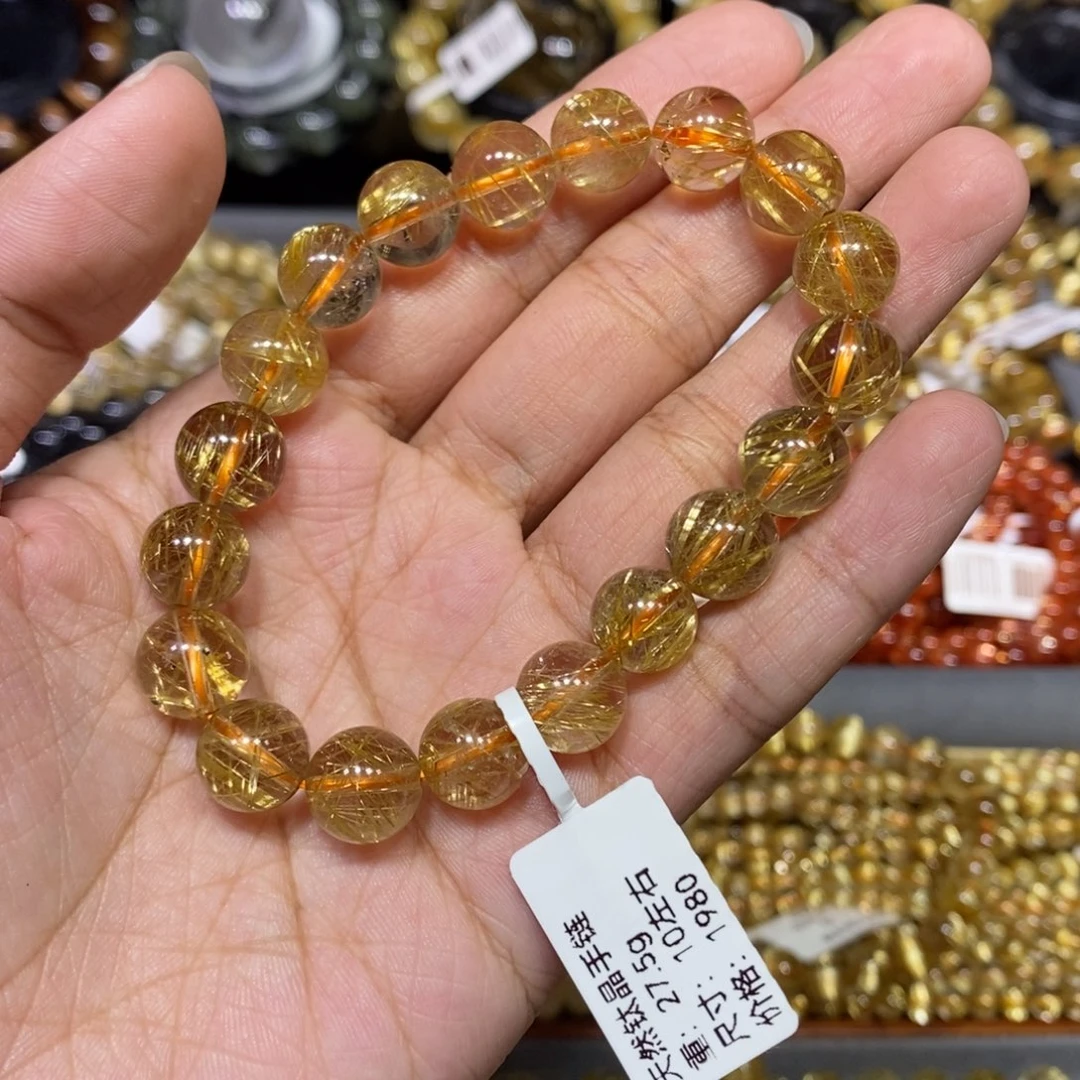 水晶未镶嵌手链芊