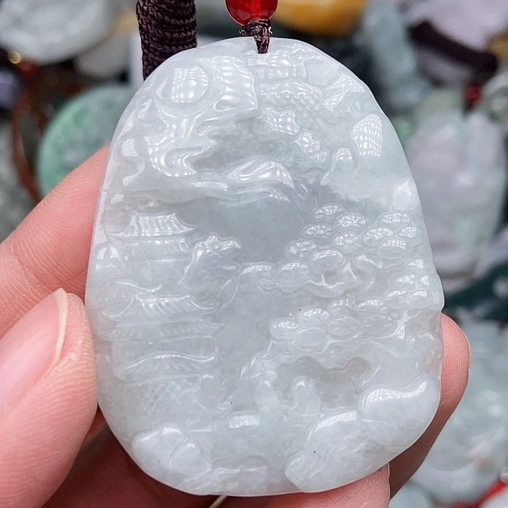 颈饰未镶嵌翡翠翡翠