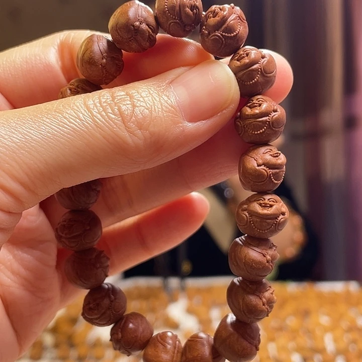 手串/手链橄榄核龙纹桃核