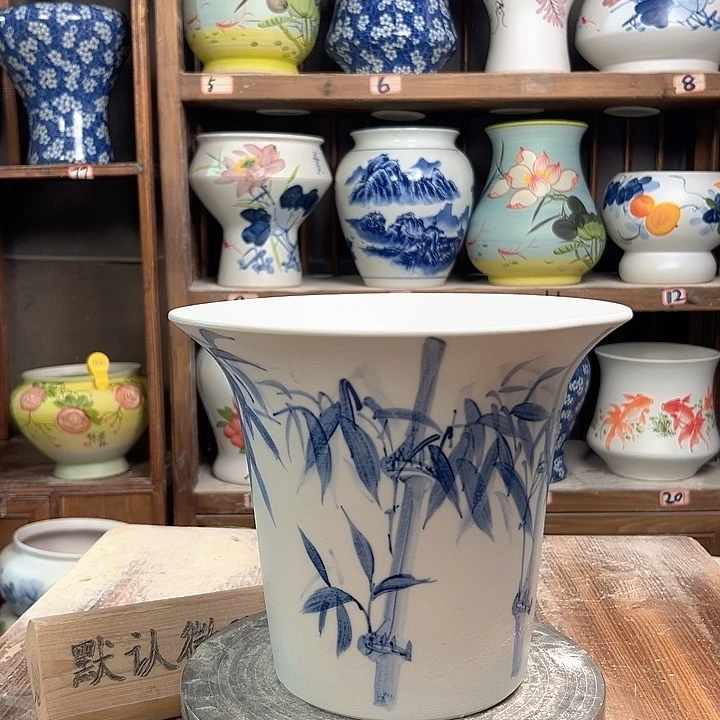 陶斗笠竹子陶瓷陶瓷陶瓷