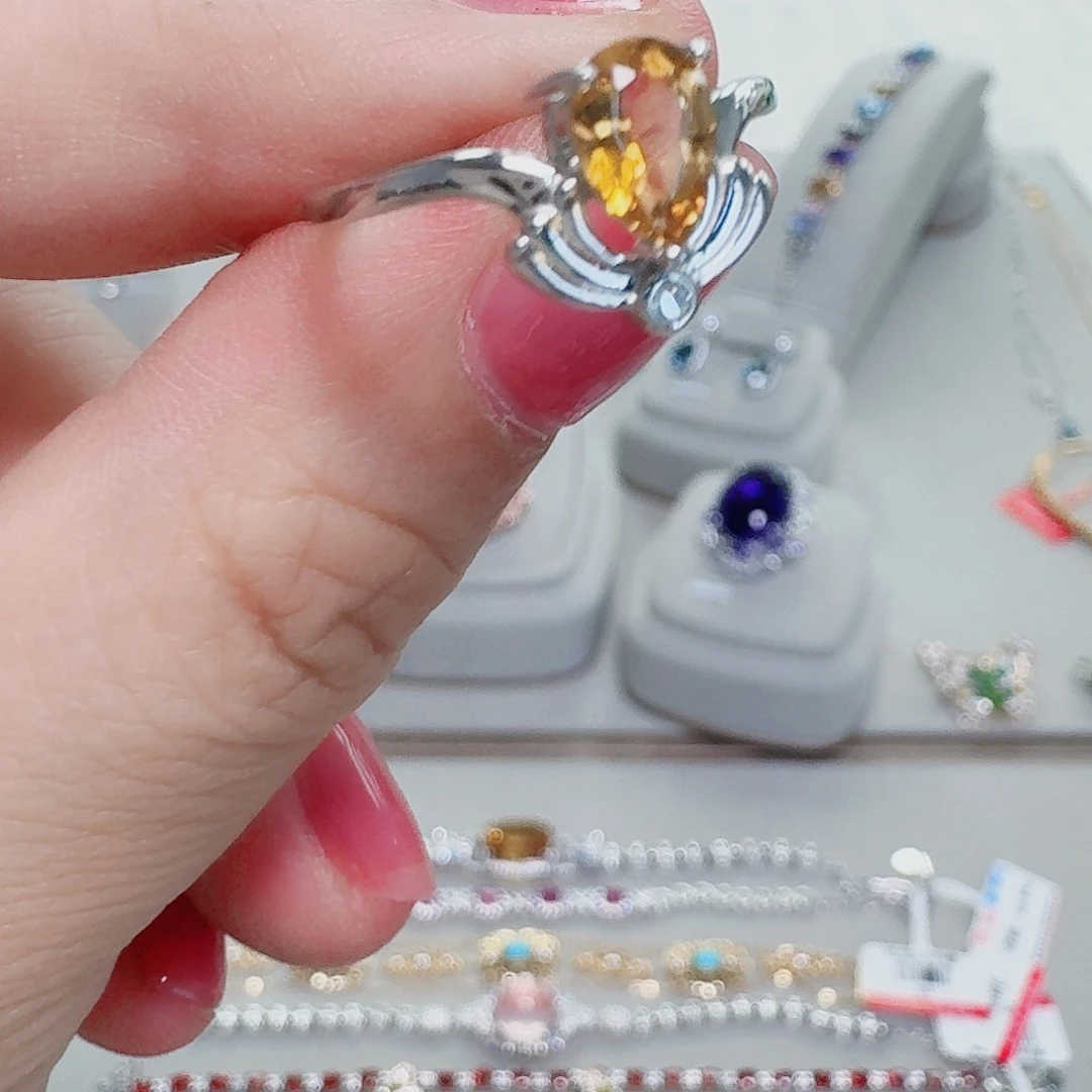 925银合成立方氧化锆戒指