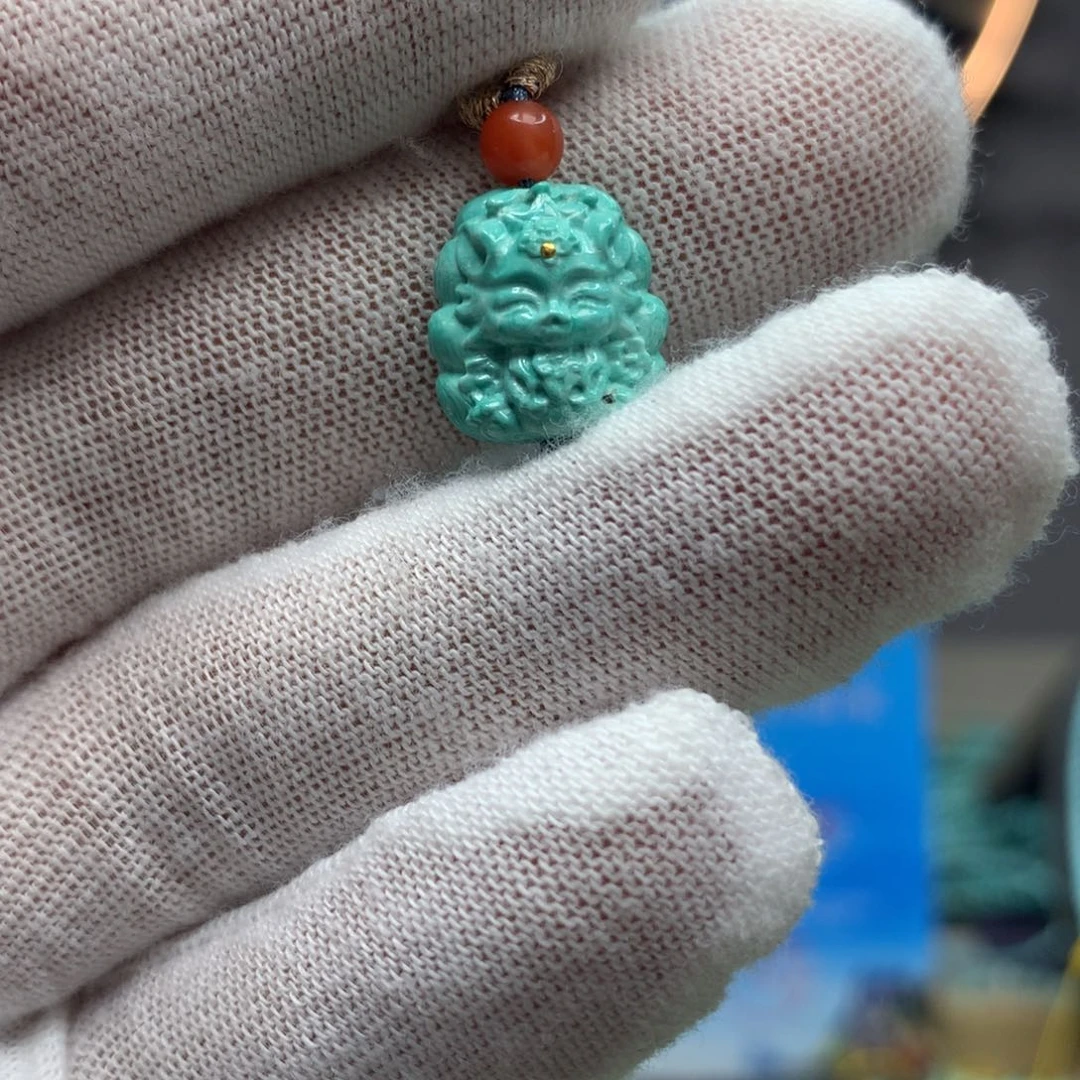 绿松石挂件未镶嵌