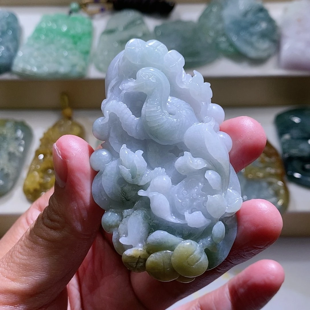 【闪购商品】翡翠颈饰未镶嵌吊坠