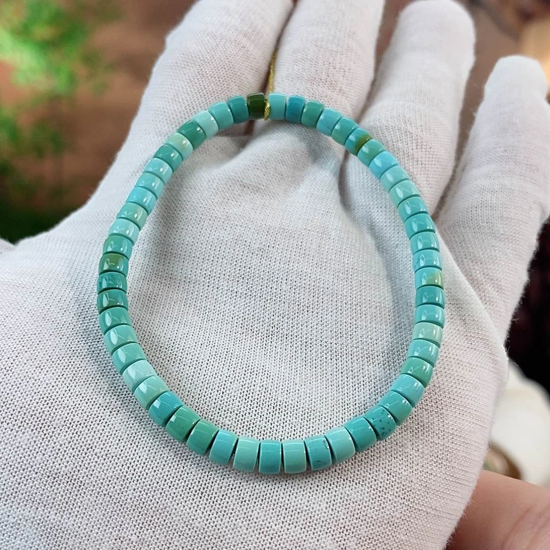 绿松石珠宝奇石未镶嵌娜*莉