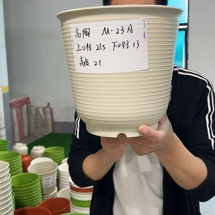 正品高陶口21高21米色6只无托