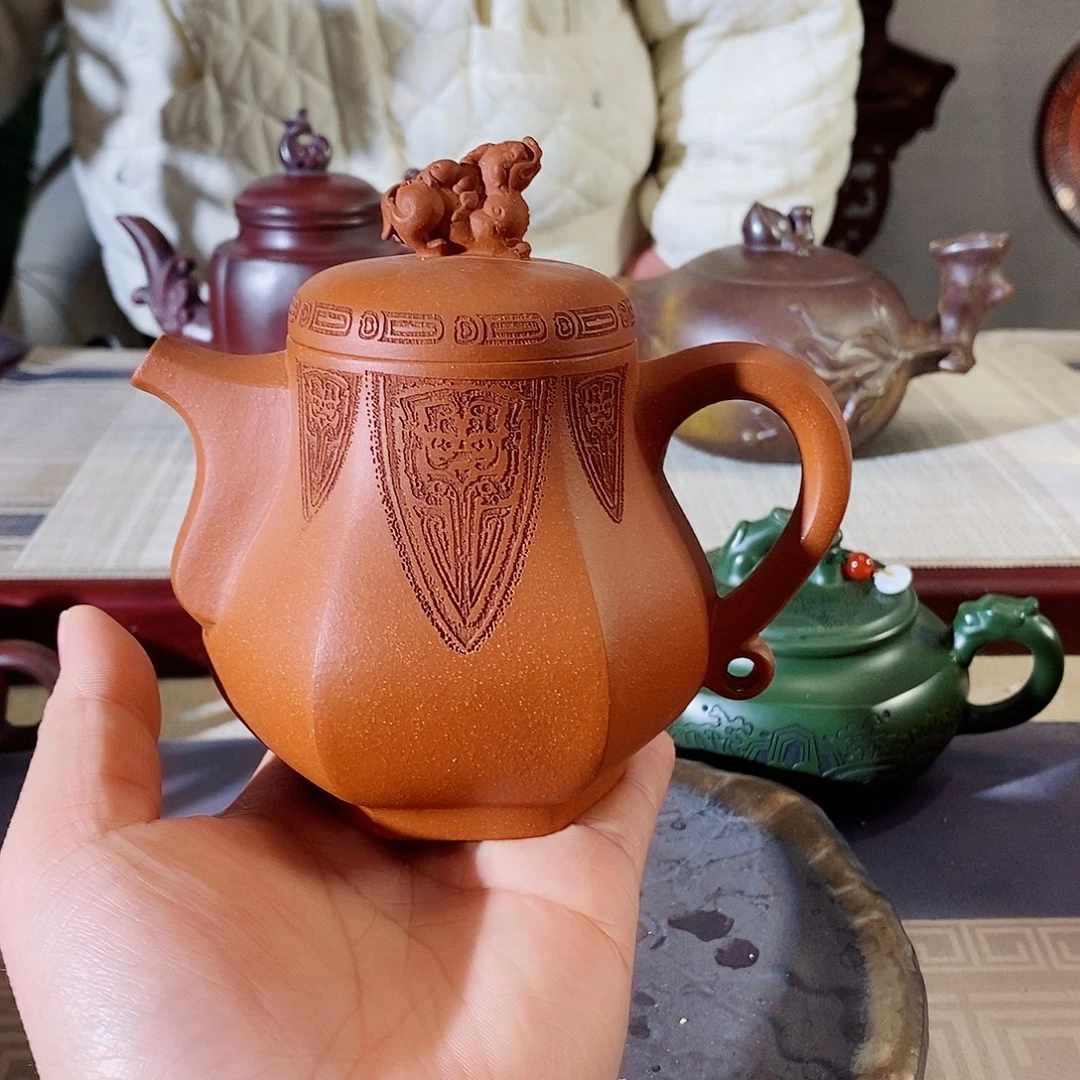 紫砂茶壶宜兴紫砂壶疯狂地