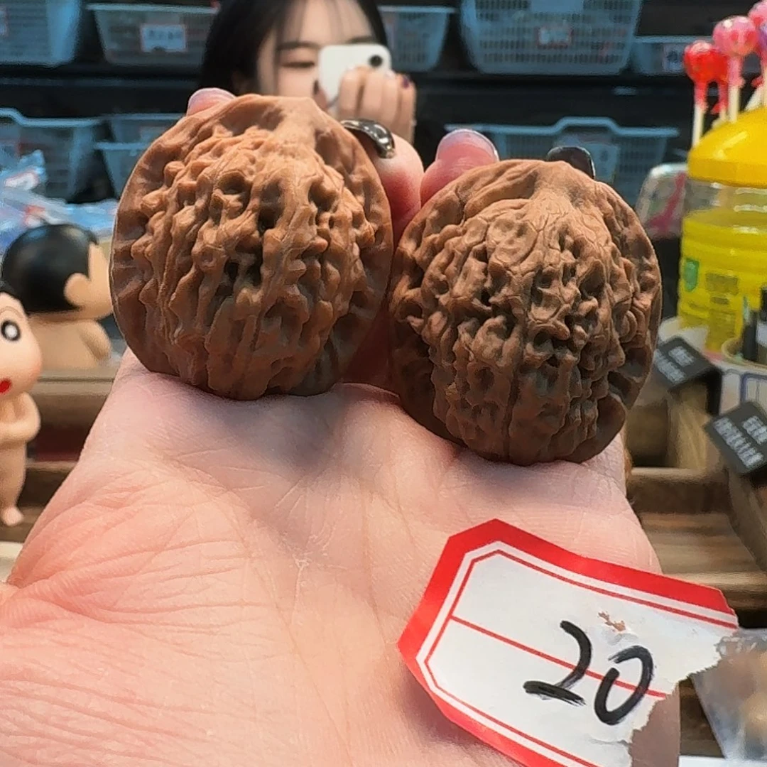 吊坠文玩核桃莲花35尺