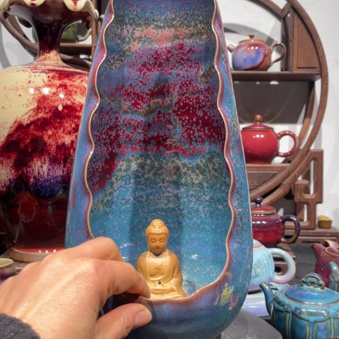 中国神后钧瓷心中有佛