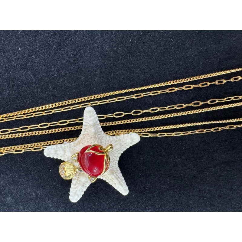 培育红宝石【48小时鉴赏期】先鉴后发 古巴AB项链