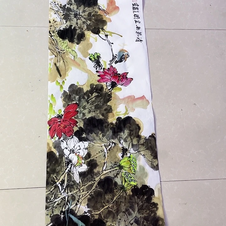 国画张圣敏先生纯手绘作品