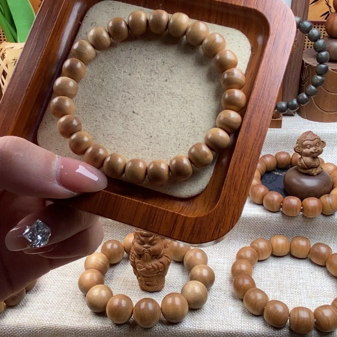 檀香木手串/手链老山檀，奶香0809