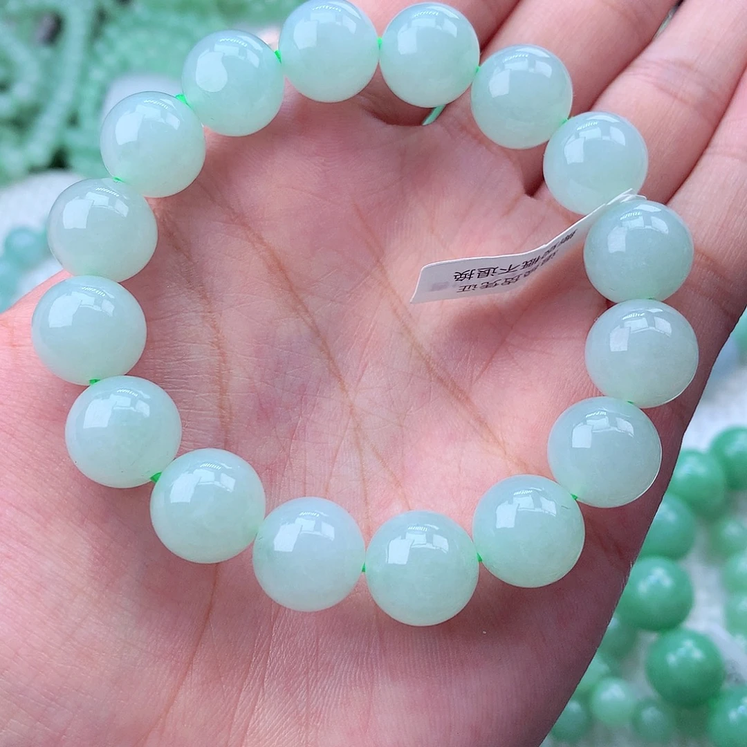 翡翠未镶嵌毛衣链