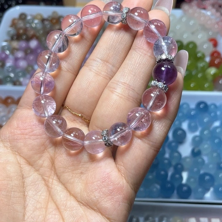 未镶嵌水晶手链紫水