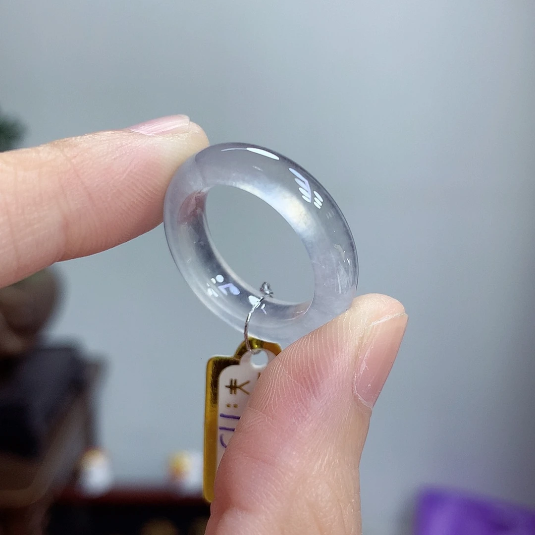 翡翠未镶嵌戒圈13号