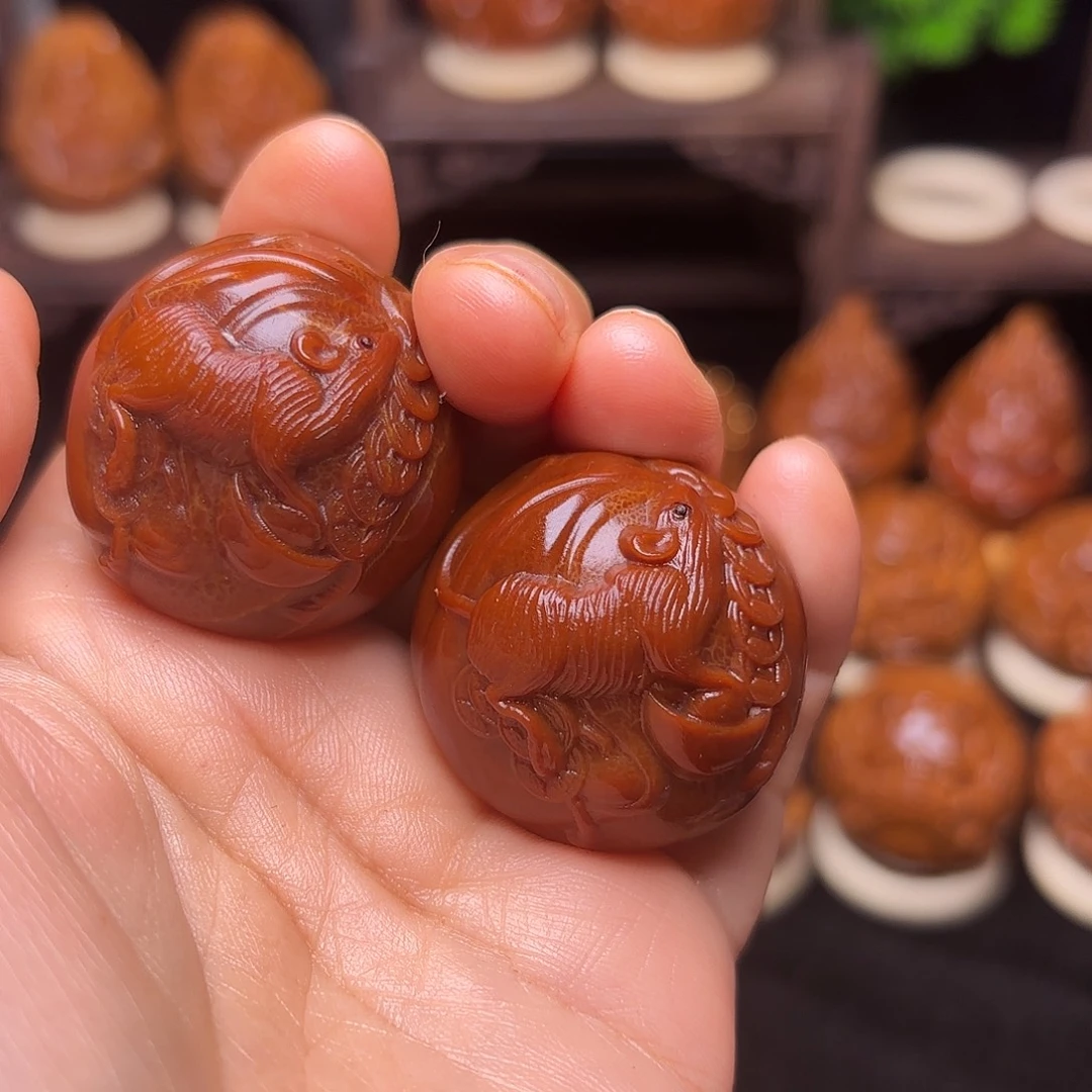 手串/手链橄榄核老鼠手球