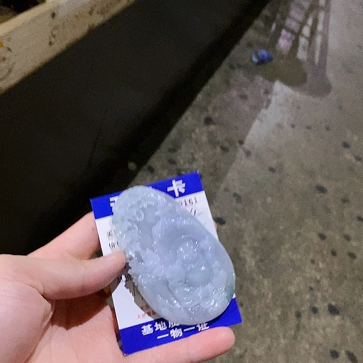 刀***鱼定制翡翠未镶嵌不退