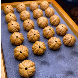 玄晔出品-精品11左右正奔三棱猴头核桃