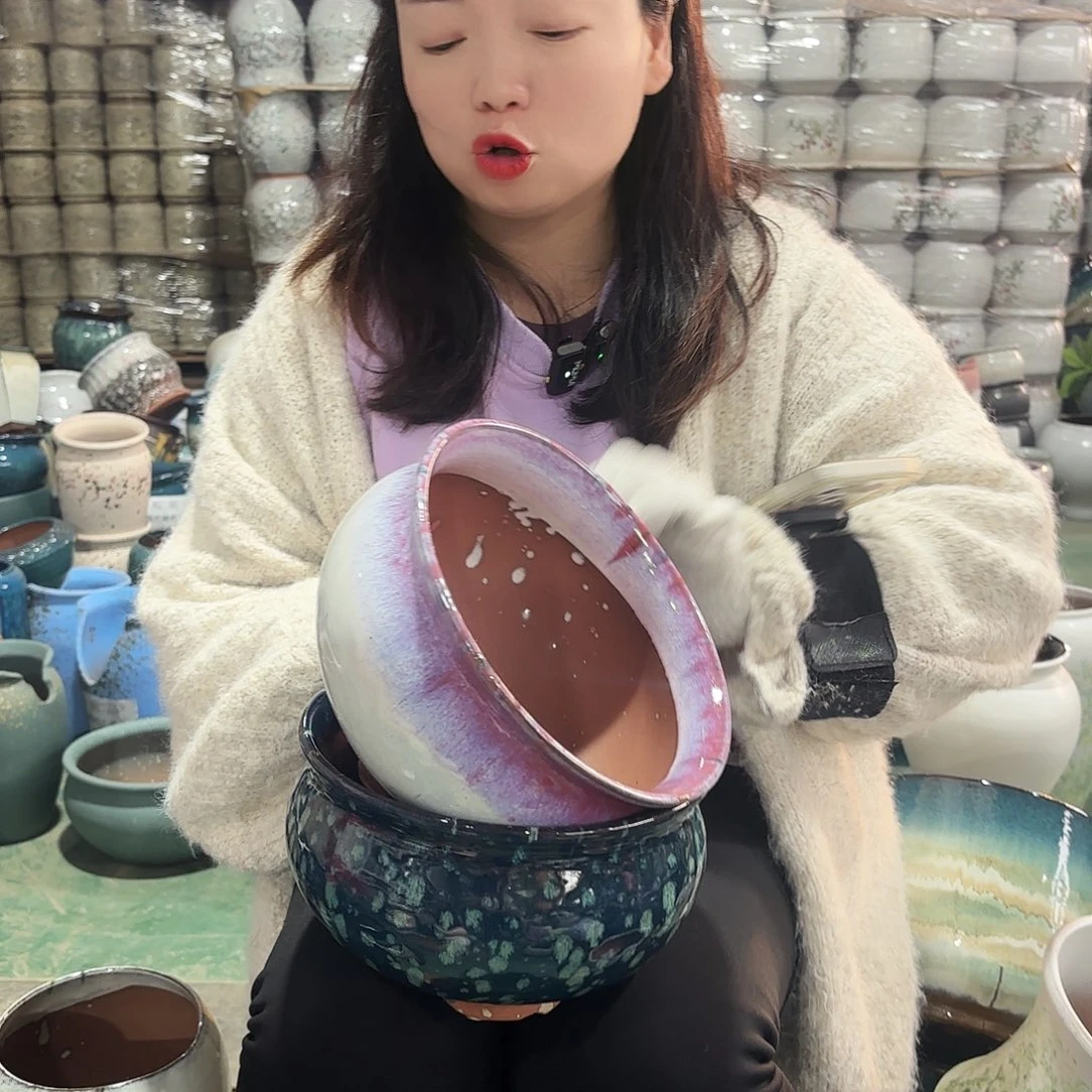 正品两个高12/20红陶