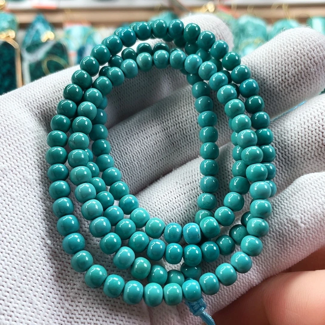 绿松石未镶嵌车挂尺寸5