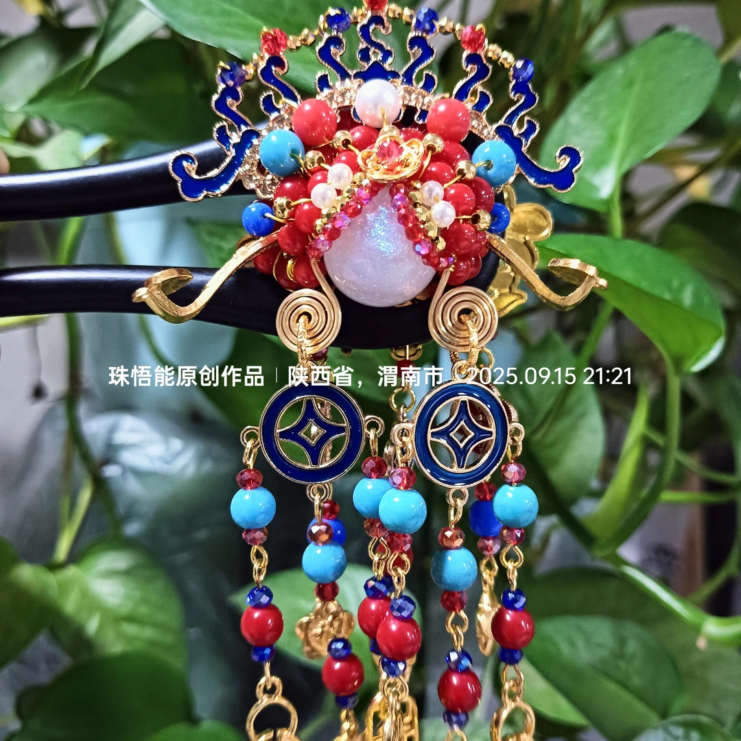 国风刀马旦之发簪系列