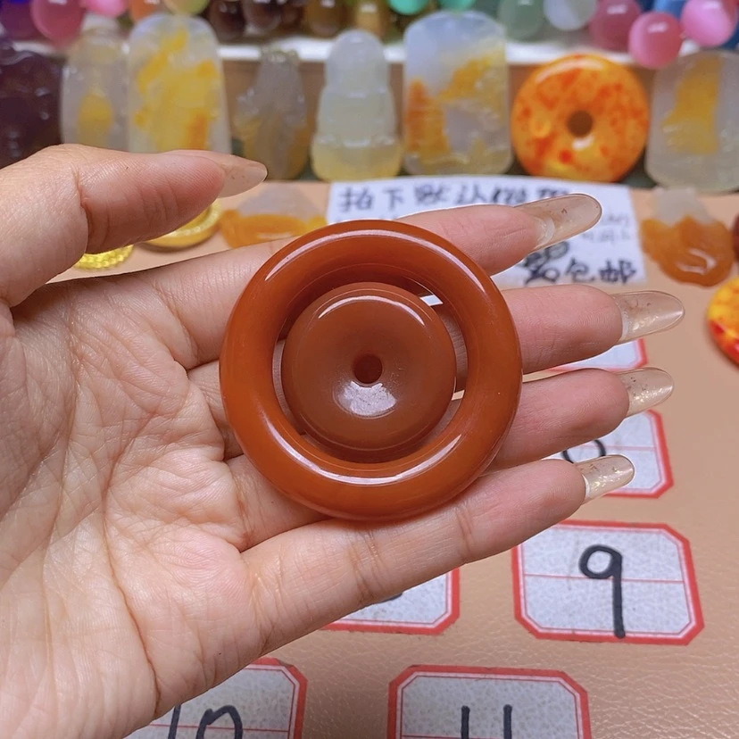 【闪购商品】玛瑙/玉髓颈饰未镶嵌彩***2