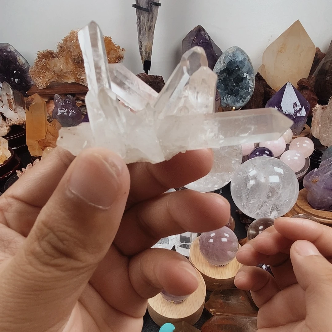 水晶珠宝半成品未镶嵌天然