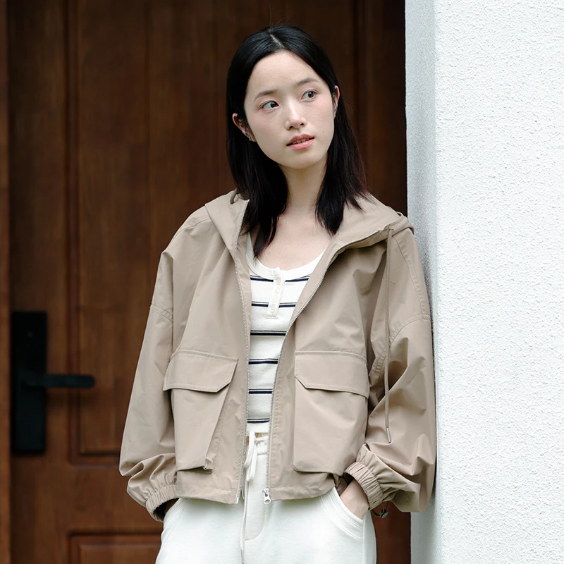 中和休闲女装短外套秋季2024新款小个子上衣休闲百搭夹克上衣潮